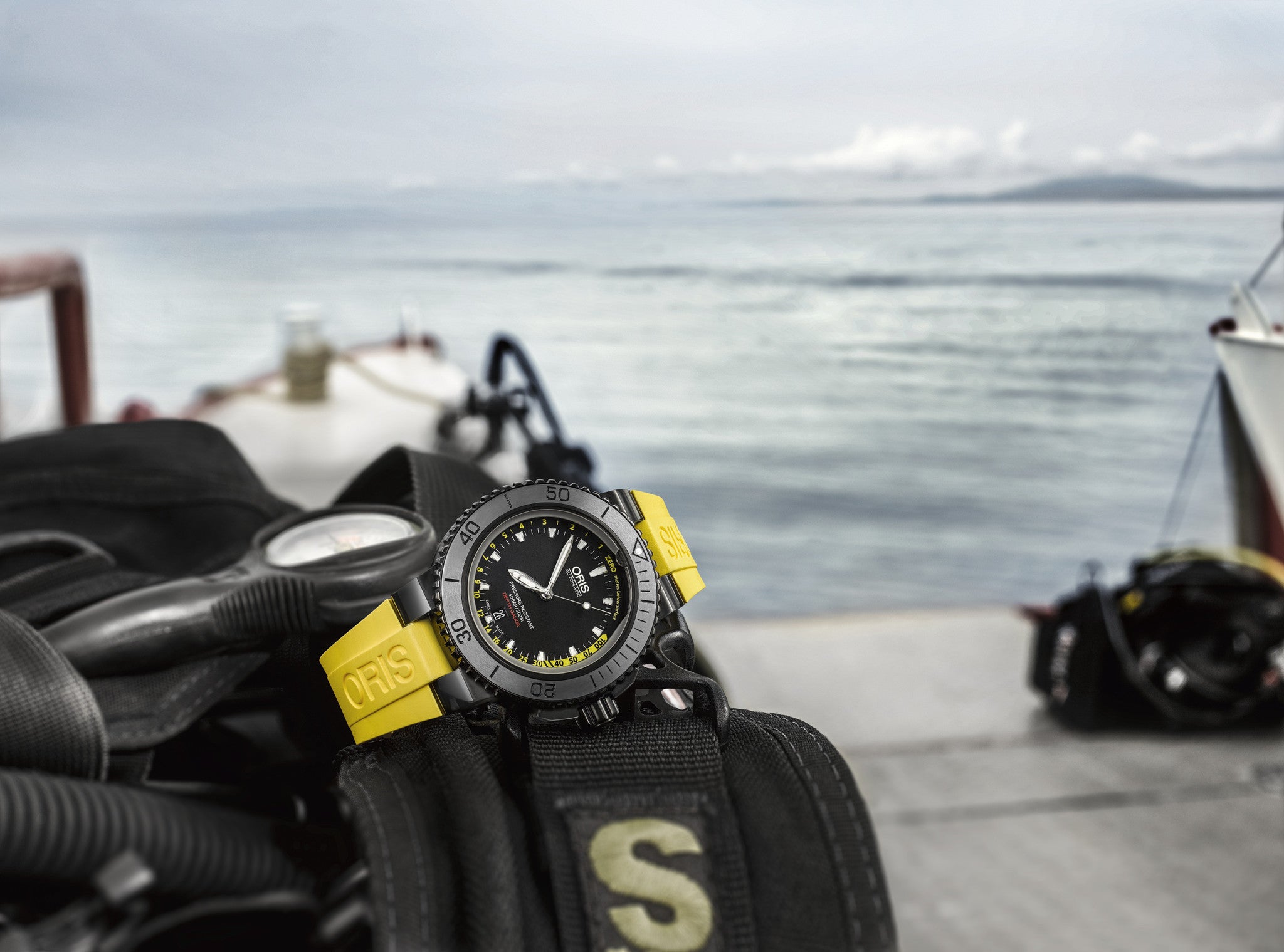 The Oris Aquis Depth Gauge: technology and ruggedness meet and impress