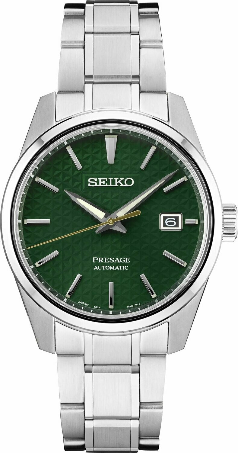 Seiko Presage Sharp Edge SPB169 Green Sharp-edged