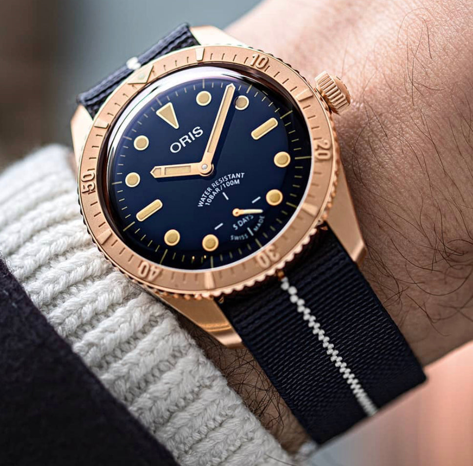 Oris Launches New Carl Brashear Calibre 401 Limited Edition