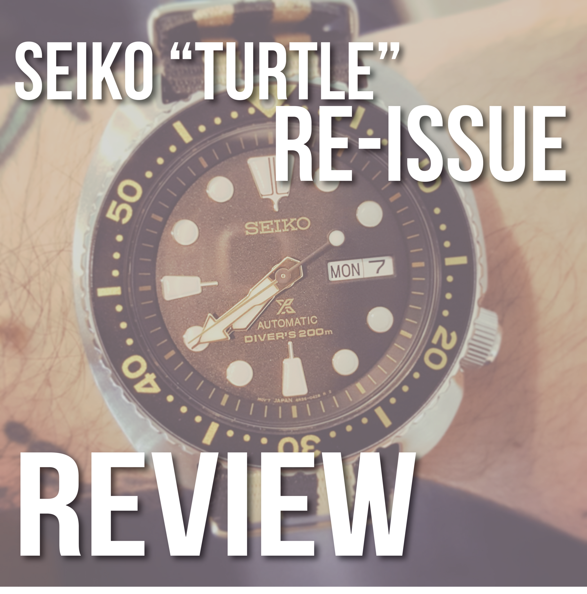 Seiko "The Turtle" Re-Issue