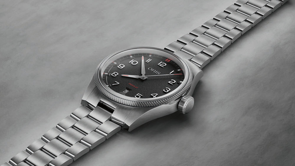 Oris ProPilot Date Watch Black Dial 01 733 7805 4164-07 8 20 04LC