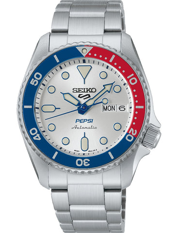 Seiko 5 Sports x Pepsi SRPL99 Limited Edition Watch