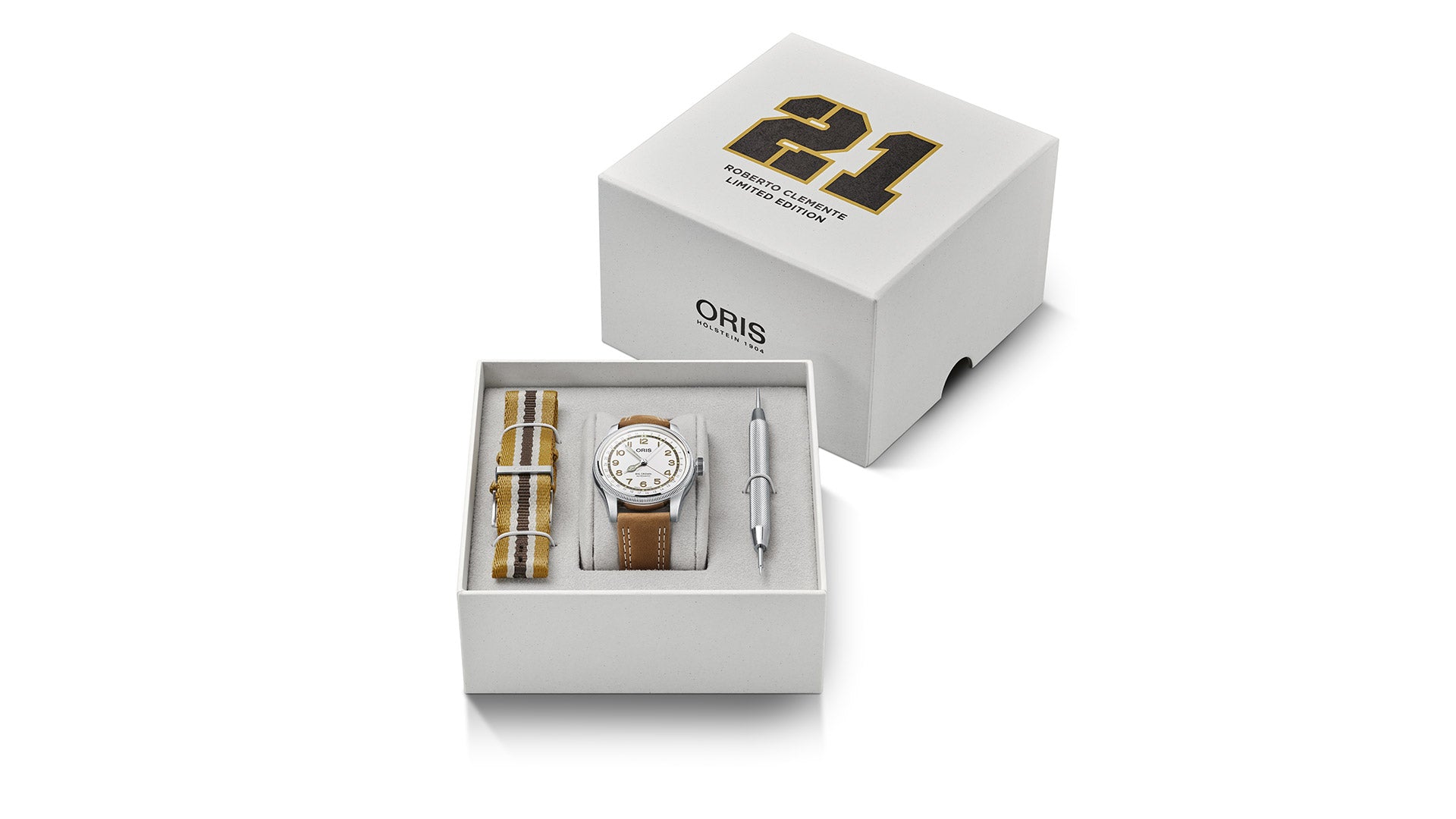 The Limited Edition Oris Roberto Clemente Watch.