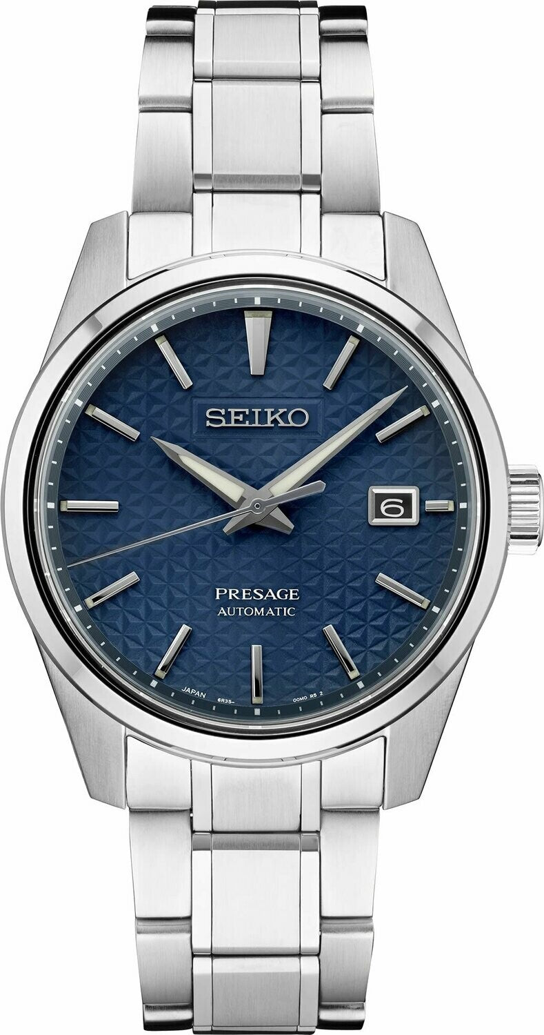 Seiko Presage Sharp Edge SPB167 Sharp-Edged Blue