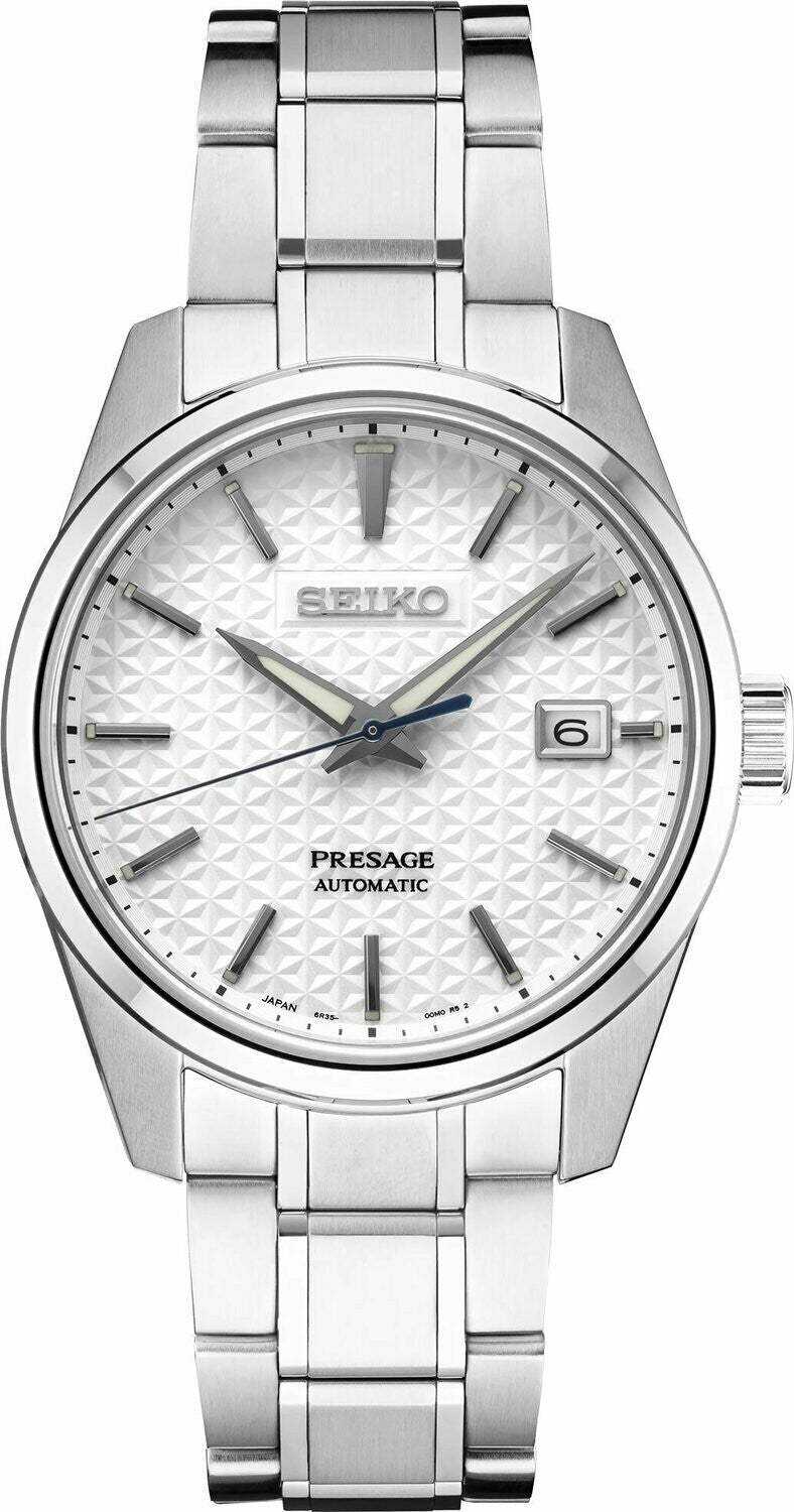 Seiko Presage Sharp Edge SPB165 Sharp-Edged White