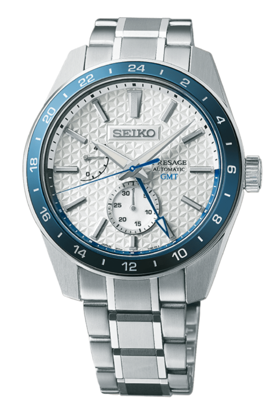 Seiko Presage GMT Sharp Edge SPB223 140th Anniversary Watch