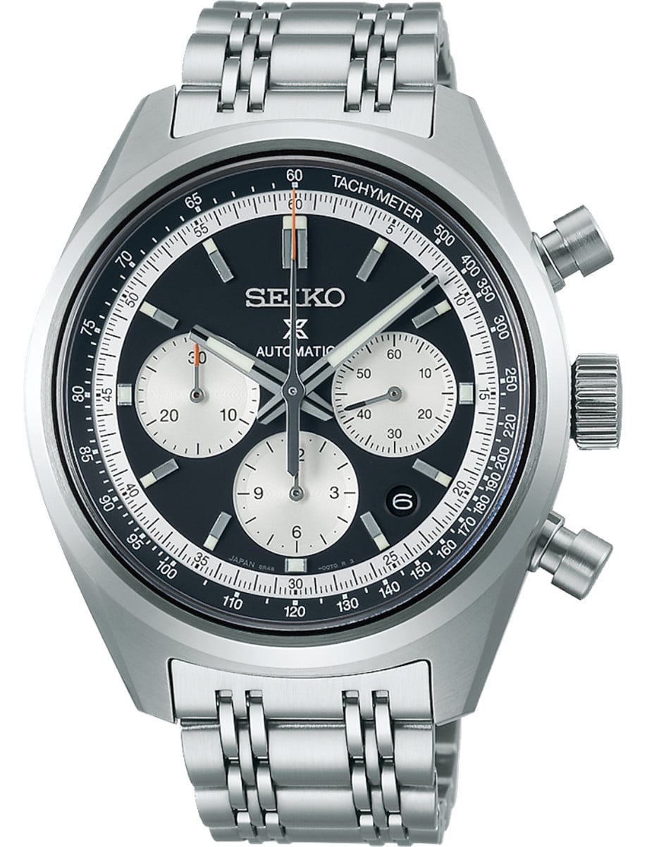 SRQ049 Seiko Prospex Speedtimer Mechanical Chronograph