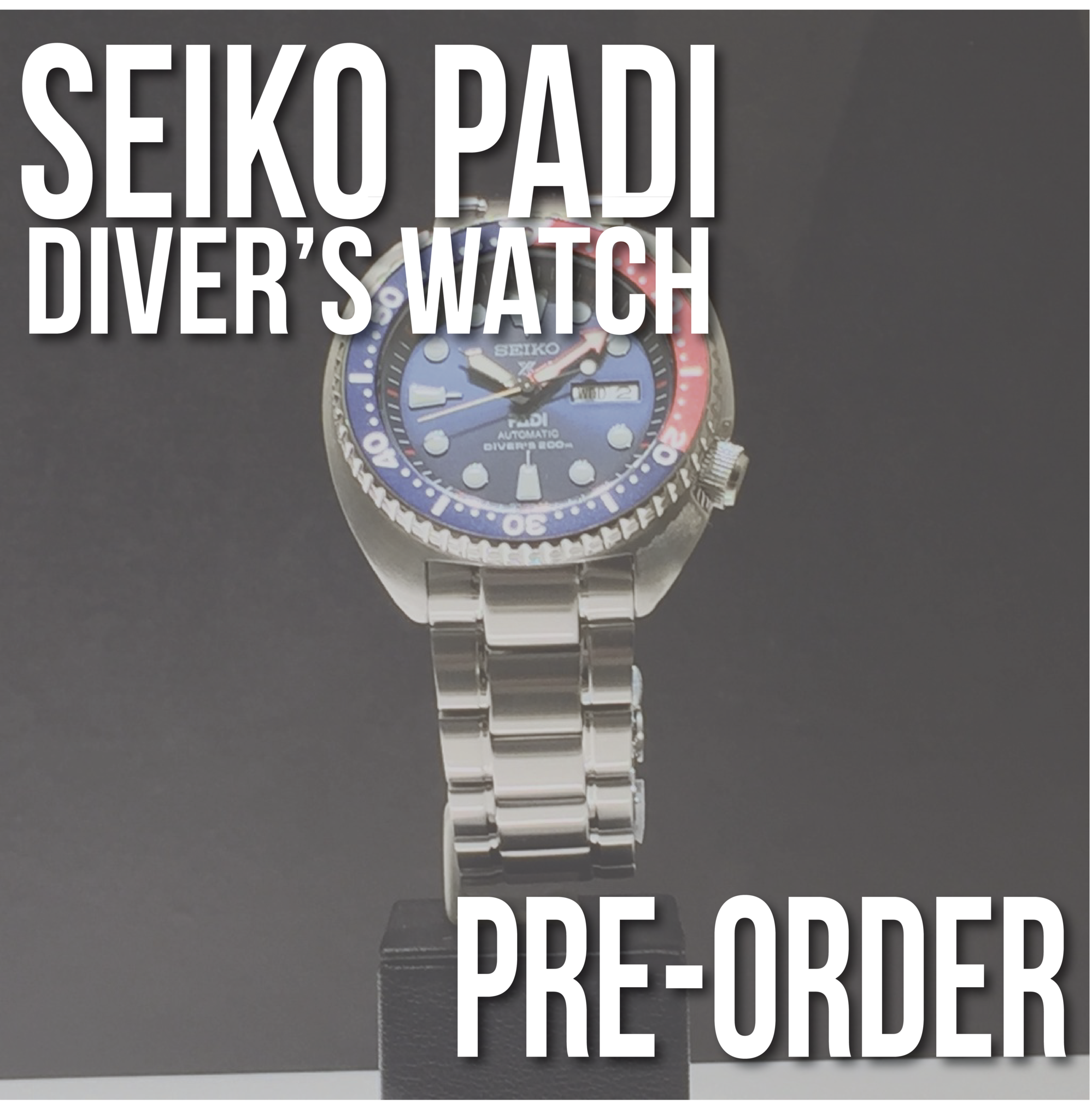Seiko PADI Diver's Watch Turtle SRPA21 IN STOCK 8/17/16