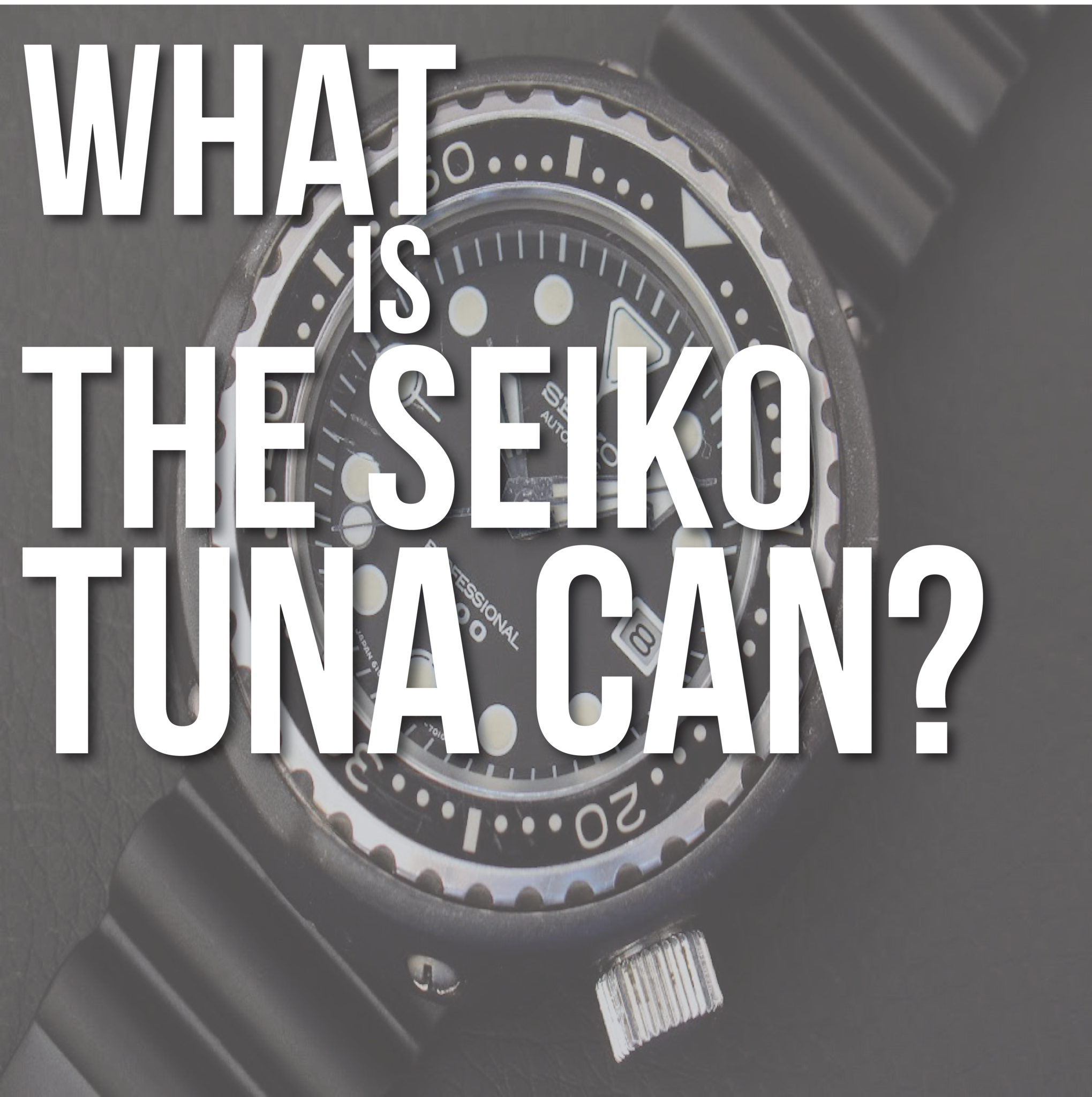 The History of The Seiko Tuna