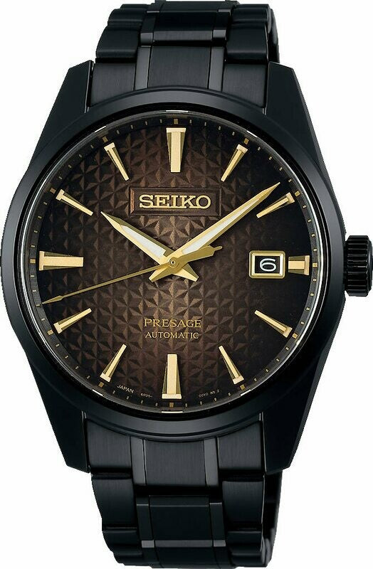 Seiko 140th Anniversary Presage Watch SPB25 Black Watch