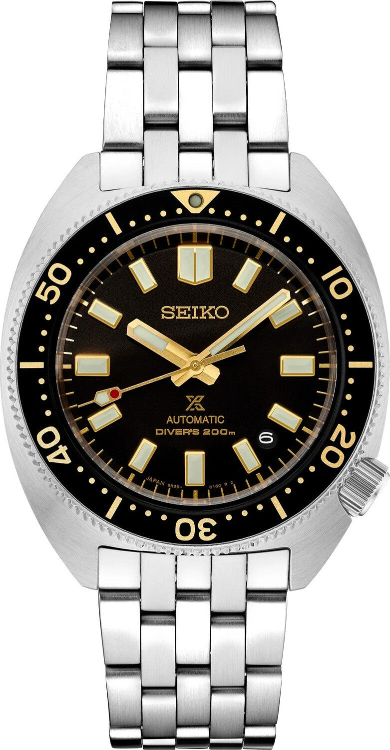 Seiko Dive Watch SPB315 Prospex Cushion Shape Black Dial
