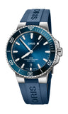 Oris Aquis Blue Dial Blue Strap Dive Watch 01 733 7789 4154-07 8 23 04PEB