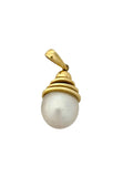 14k Yellow Gold South Sea Cultured Pearl Pendant