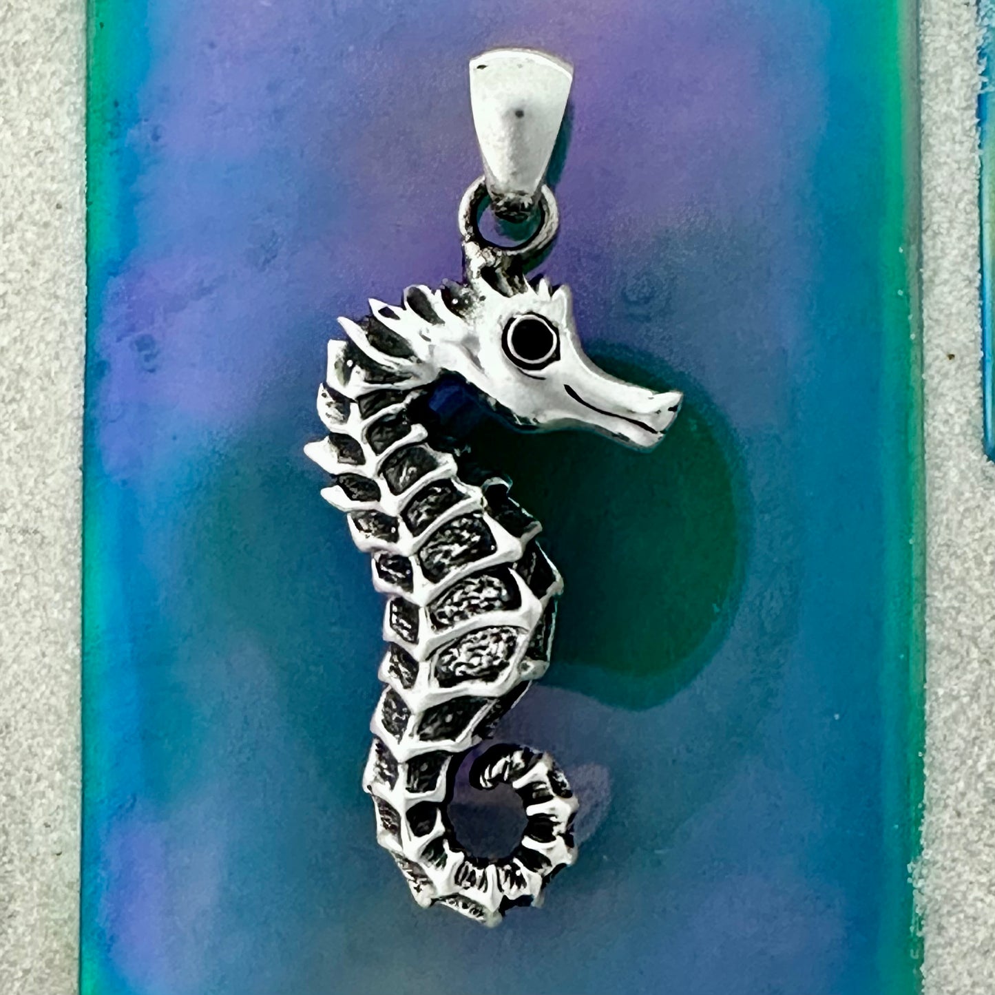 925 Sterling Silver Seahorse Pendant
