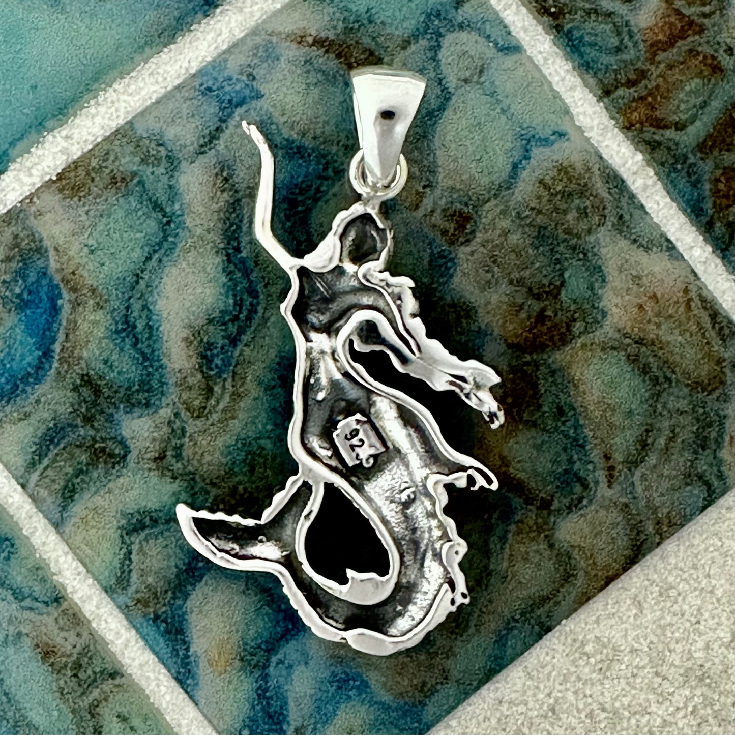 925 Sterling Silver Mermaid Pendant