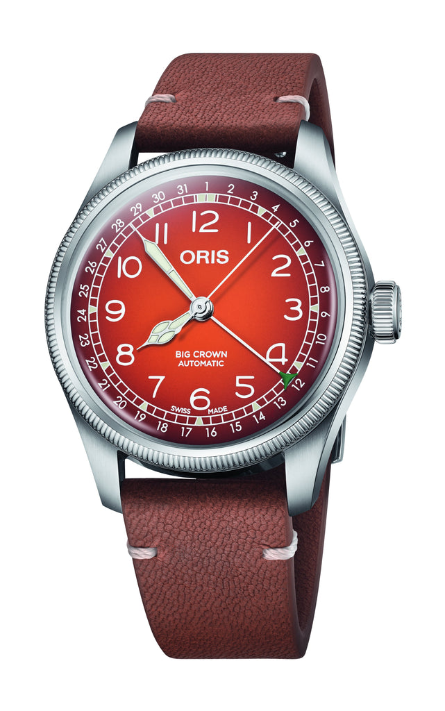 ORIS X CERVO VOLANTE Big Crown Pointer Watch 01 754 7785 4068-Set