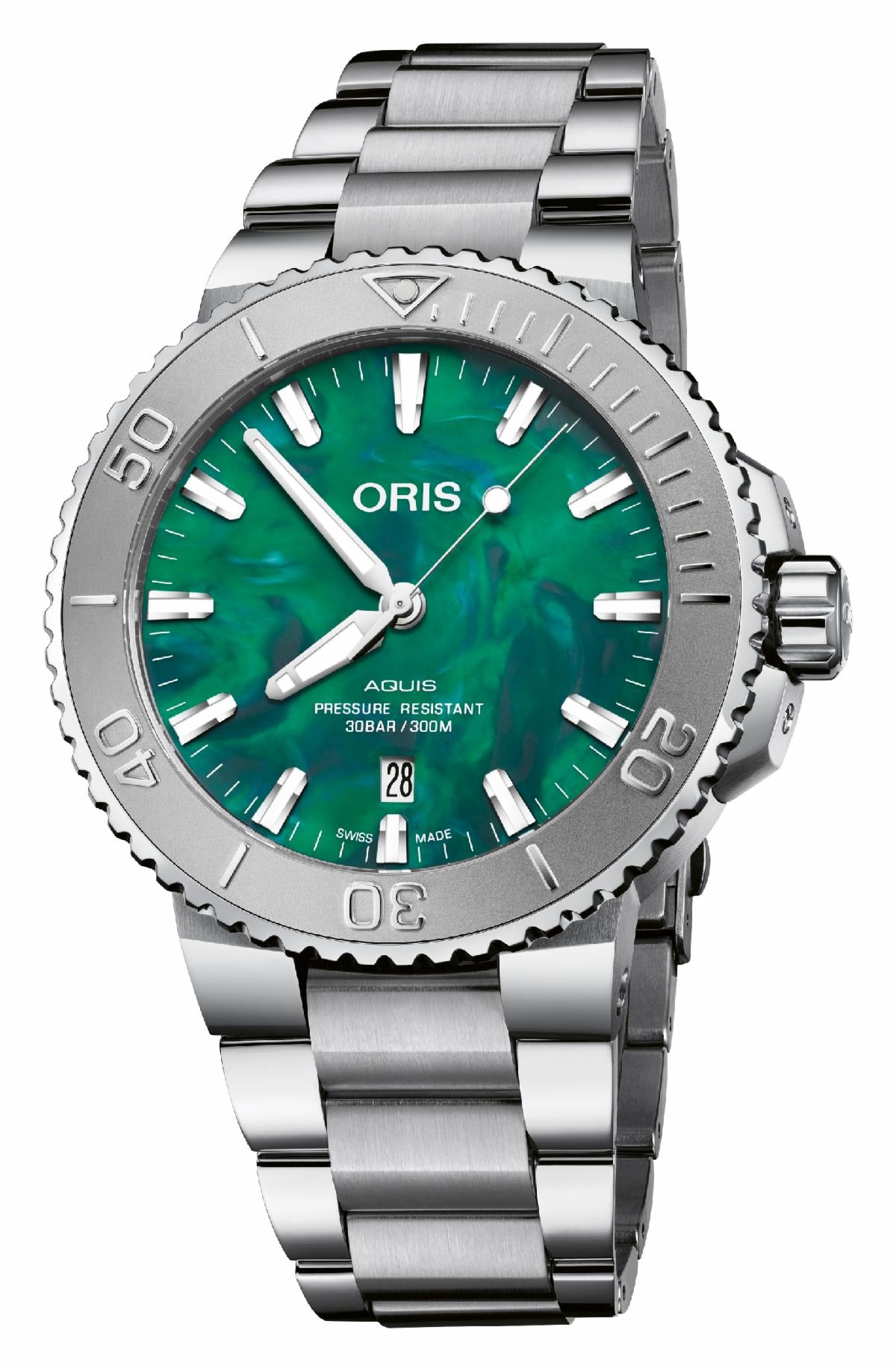 ORIS X BRACENET Aquis Watch 01 733 7730 4137-07 8 24 05PEB
