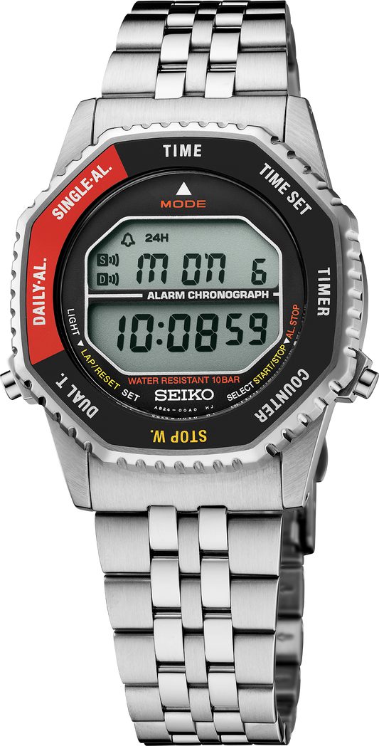 Seiko Rotocall Digital Watch SMGG19 Red