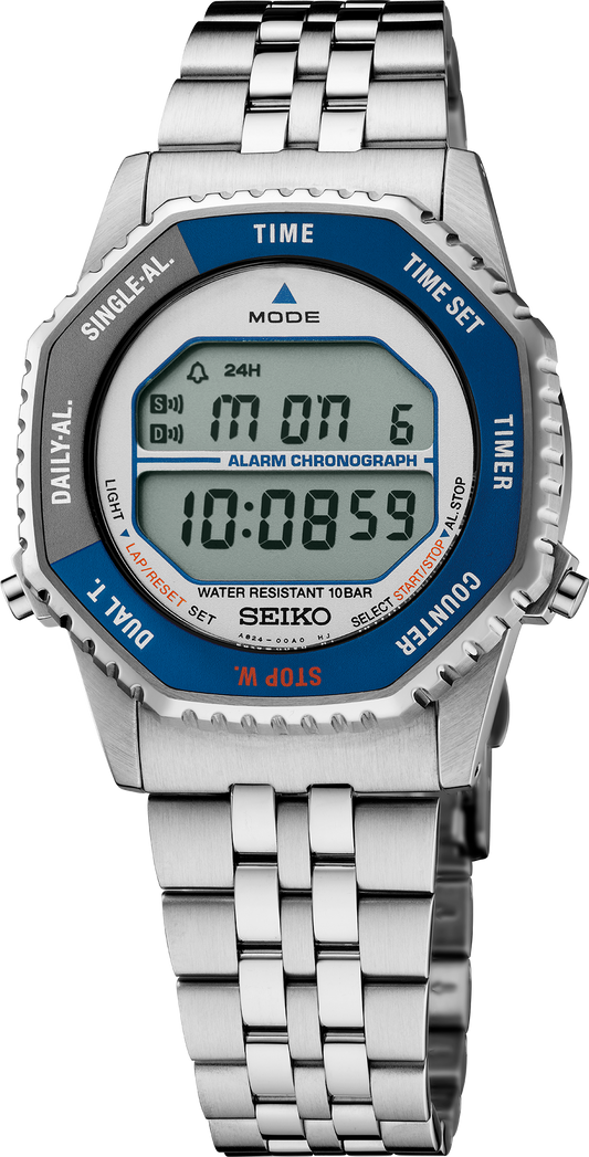 Seiko Rotocall Digital Watch SMGG21 Blue