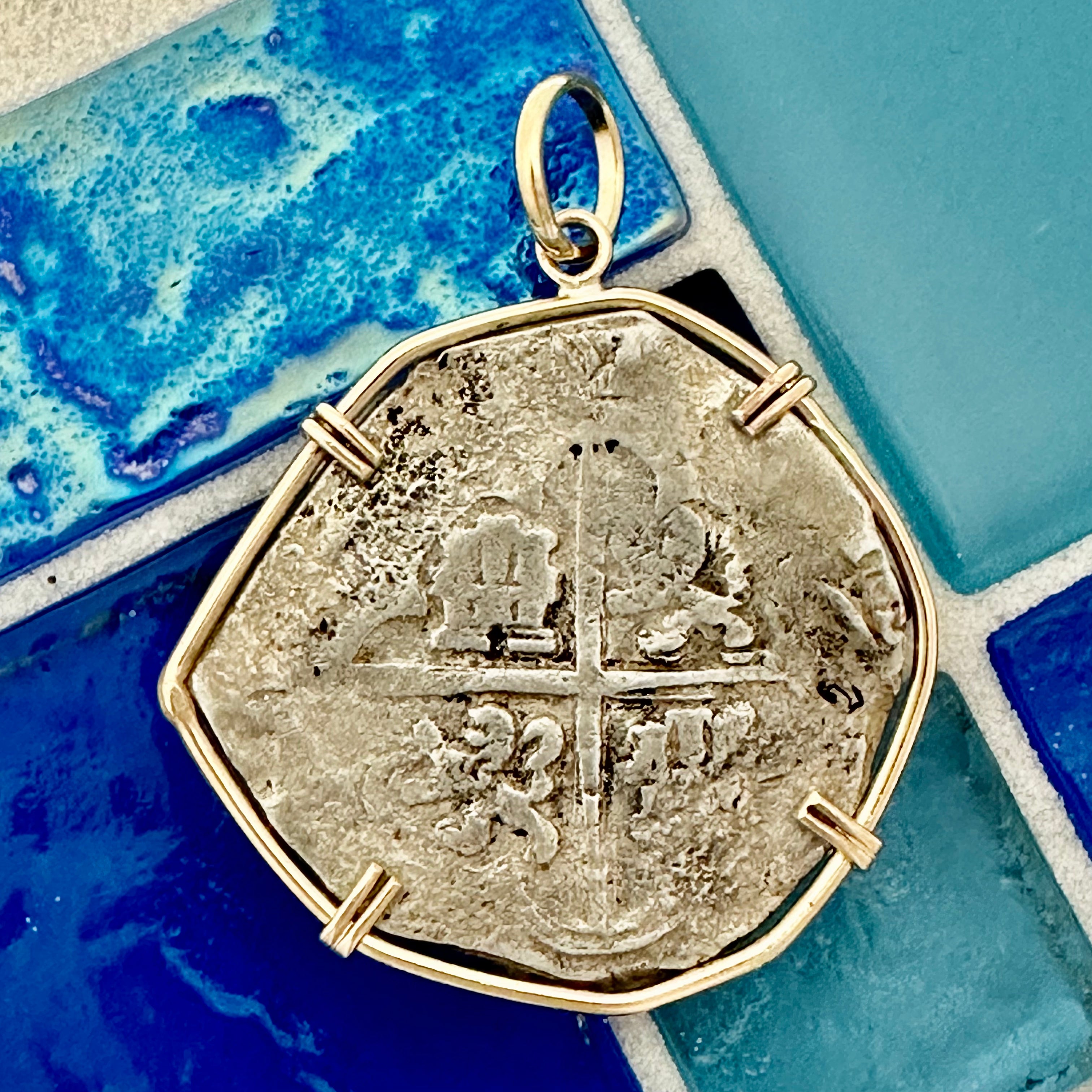 Treasure on sale coin pendant