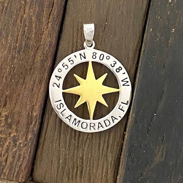 Sterling Silver Islamorada Compass