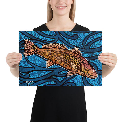 Redfish Tide Fine Art Print